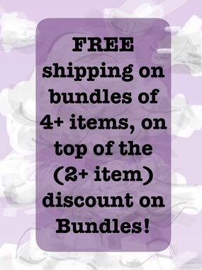 💥Free Shipping + Discount on Bundles!! 💥